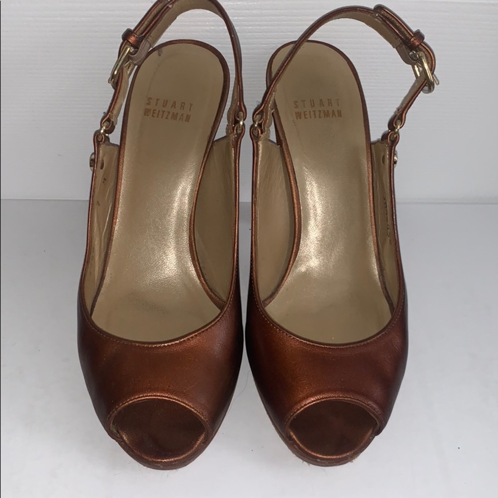 Stuart Weitzman Peep toe Heel
